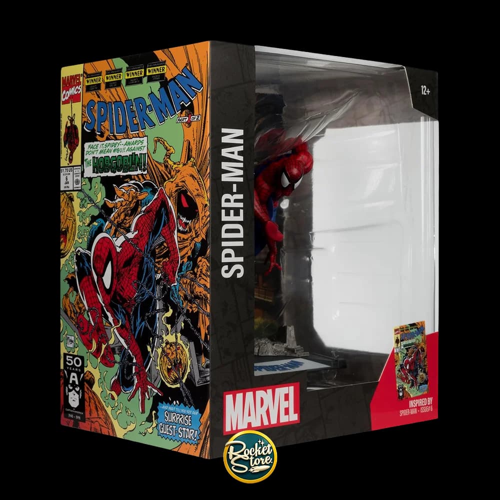 Figura Spider-Man 1:10 con Diorama Spider-Man #6 - McFarlane Toys