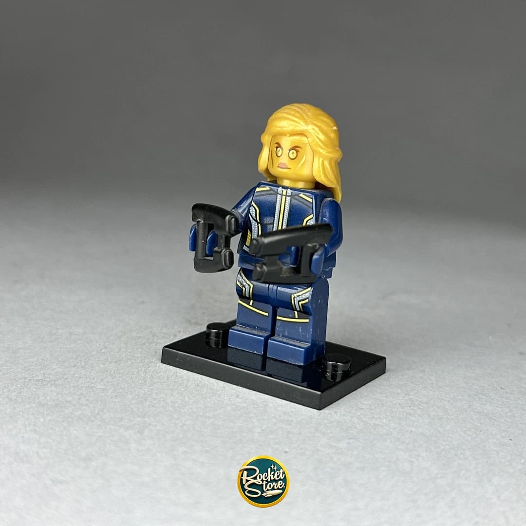 Minifigura tipo LEGO Fallout Morador del Refugio Vault Dweller