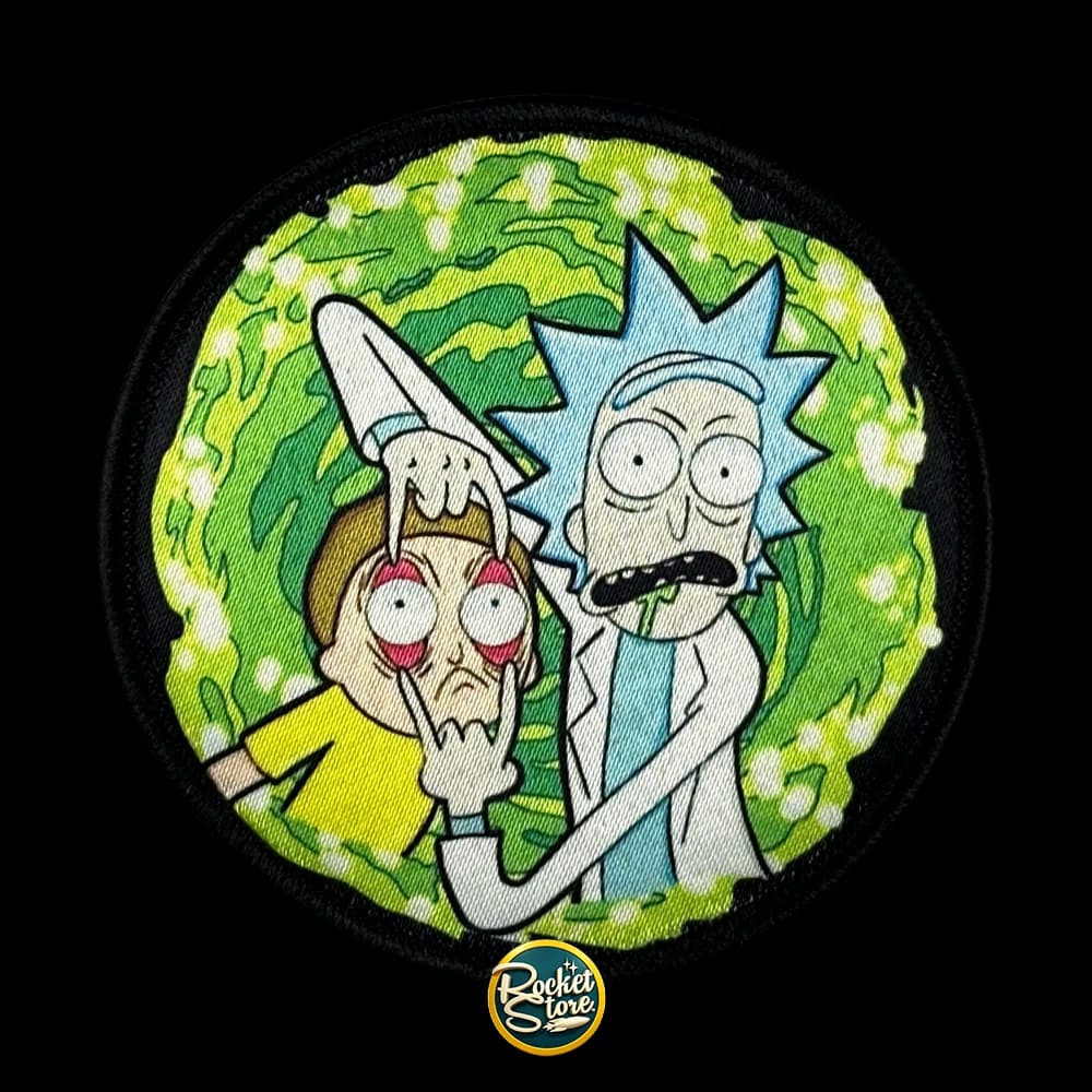Parche Rick and Morty - Portal Verde