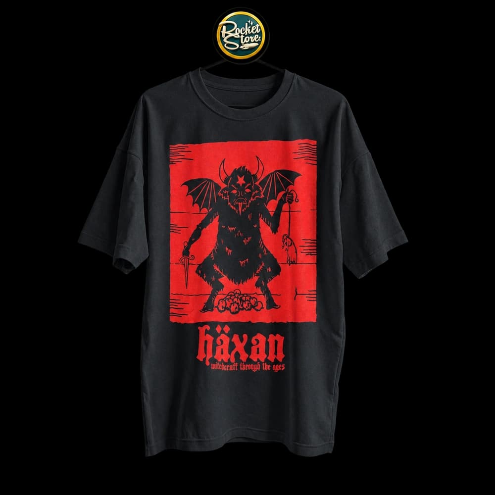 Camiseta Häxan - Witchcraft Through the Ages 1922 Negro