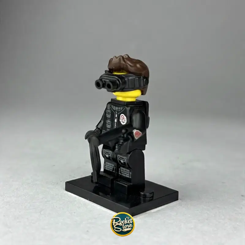 Minifigura LEGO Agente Secreto con Visor Nocturno Serie 16