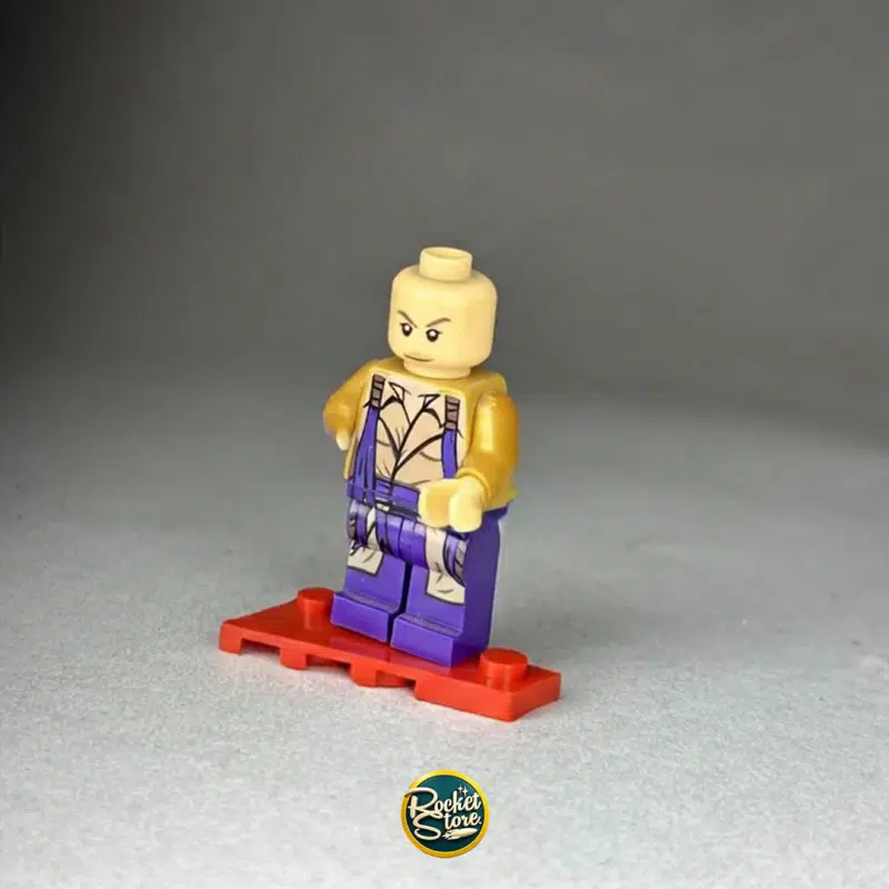 Minifigura tipo LEGO Dragon Ball Nappa Guerrero Saiyajin