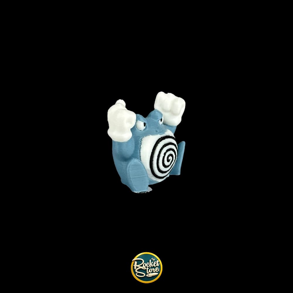 Figura Pokémon Poliwrath #062 - Impresión 3D 2"
