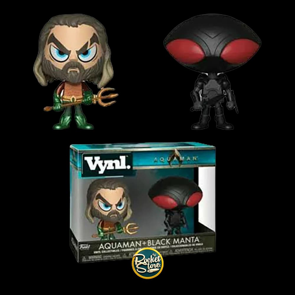 Vynl Aquaman vs blackmanta - Foto 1