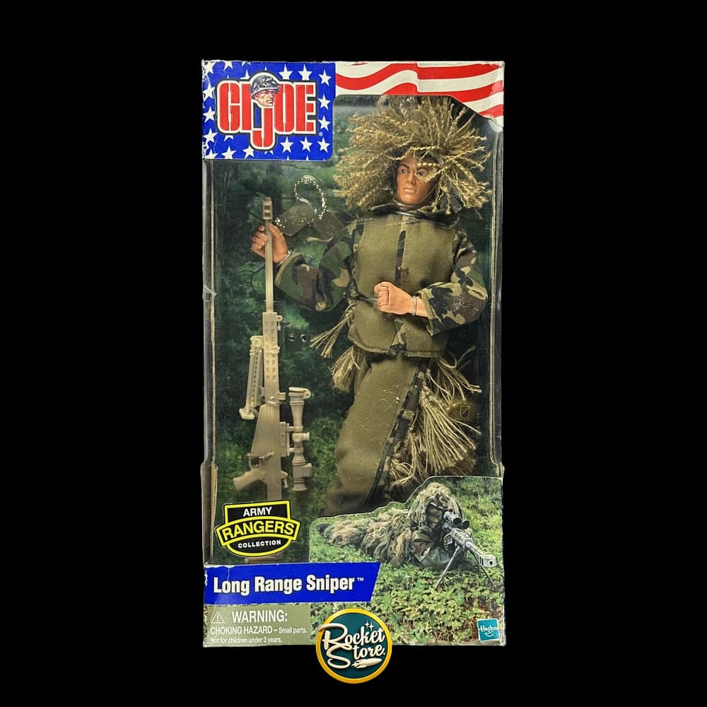 Hasbro G.I. Joe Army Rangers - Long Range Sniper 12-inch Figure Box