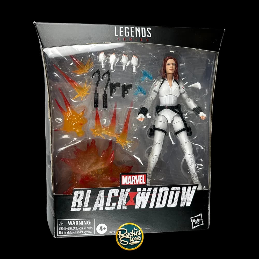 Marvel Legends Black Widow White