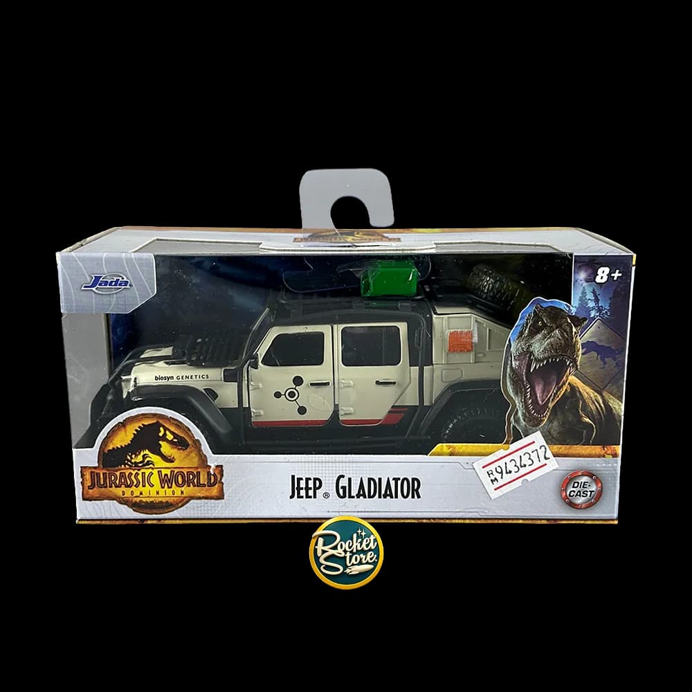 ESCALA 1:32 JADA JEEP GLADIATOR / JURASIC PARK