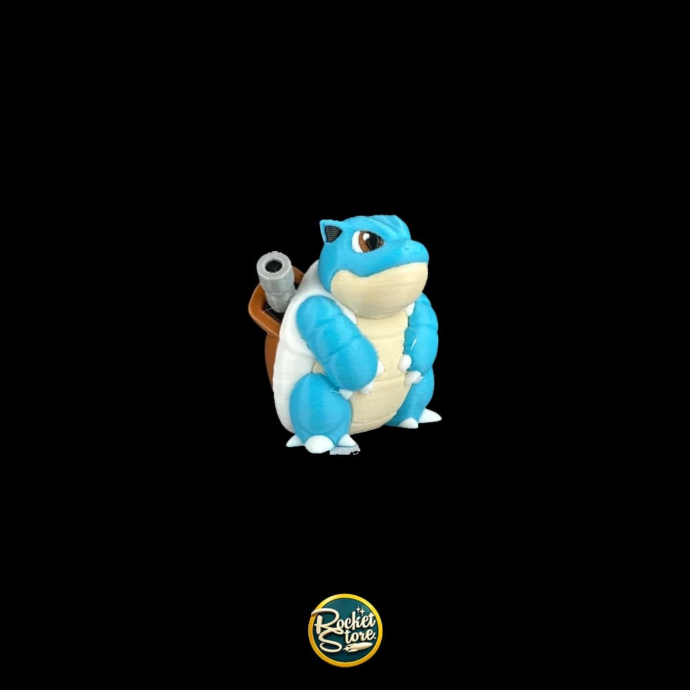 Figura Pokémon Blastoise #009 - Impresión 3D 2"