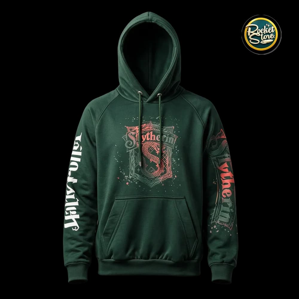 Buzo Hoodie Harry Potter - Slytherin House Edition