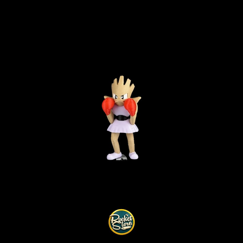 Figura Pokémon Hitmonchan #107 - Impresión 3D 2"