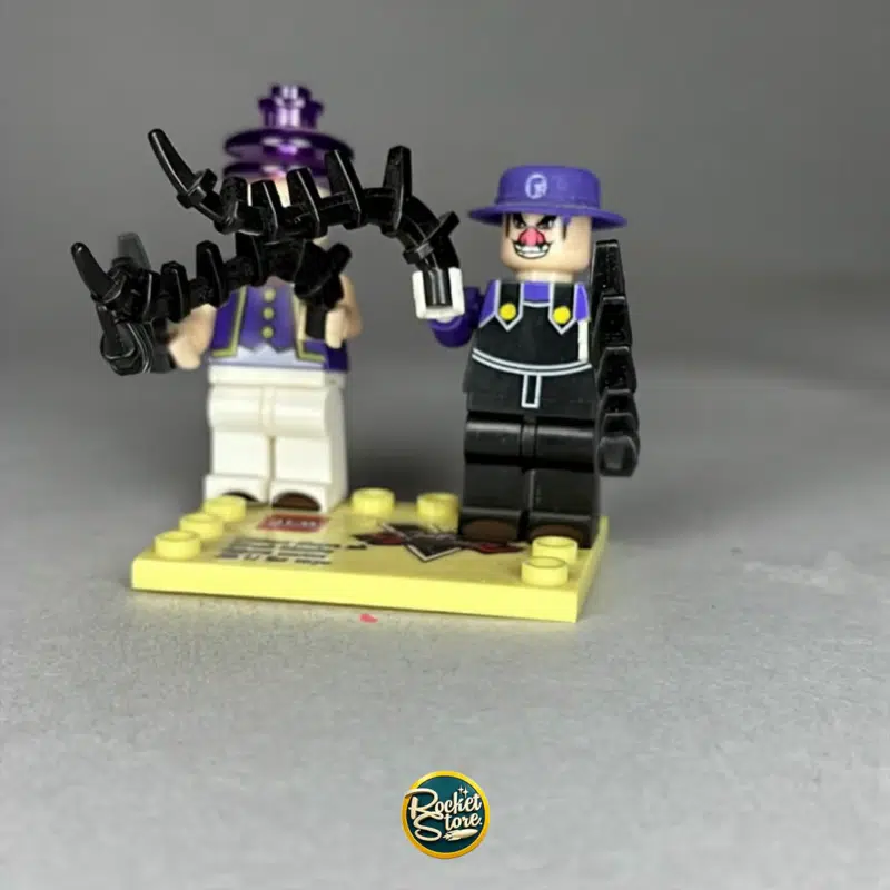 Set Dúo Minifiguras tipo LEGO Mimos Steampunk Circo Oscuro