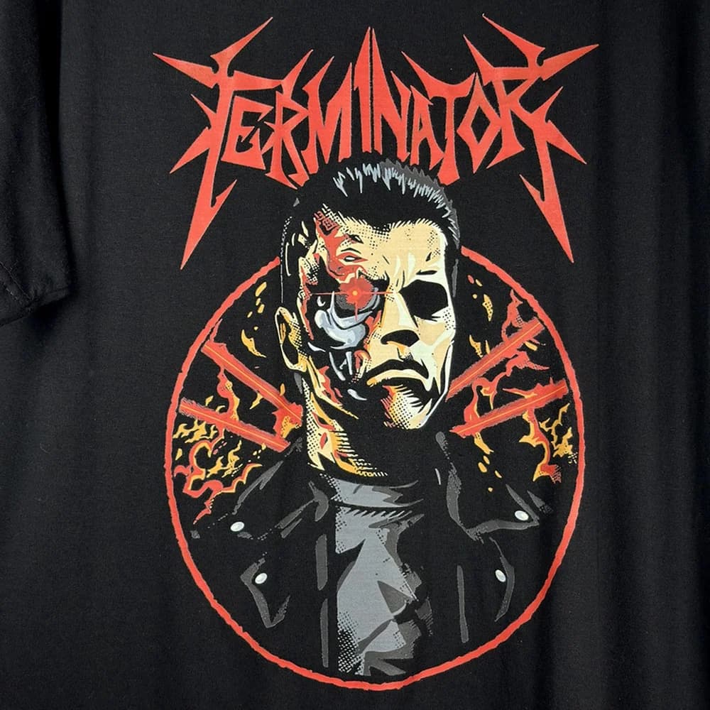 Camiseta Terminator - T-800 Ojo Biónico Thrash Metal - Foto 1