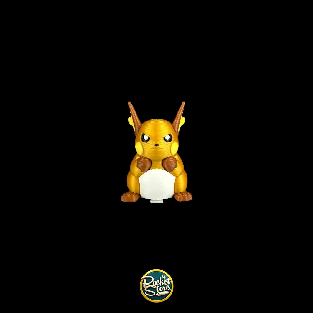 Figura Pokémon Raichu #026 - Impresión 3D 2"