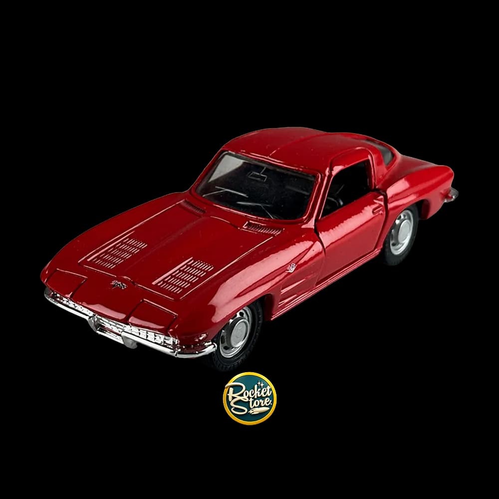 Chevrolet Corvette Sting Ray 1963 Rojo Escala 1:34