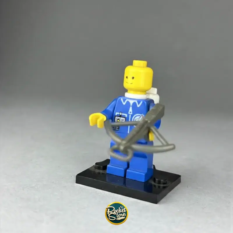 Minifigura tipo LEGO Arquero Medieval con Ballesta