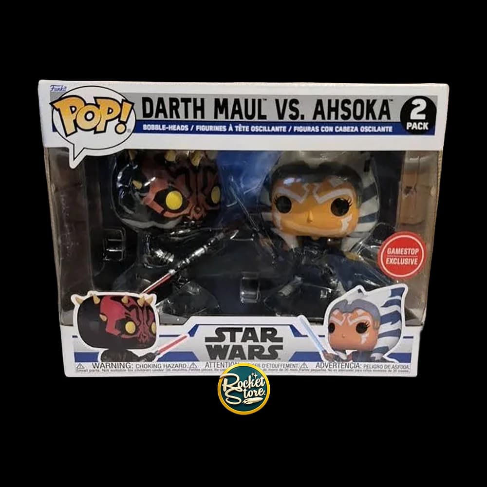 Pop Star Wars 2-Pack Darth Maul & Ahsoka - Foto 1