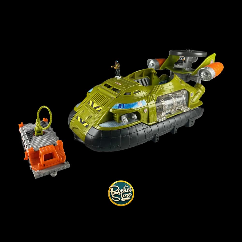 Matchbox Mega Rig Jungle Hovercraft (Vehículo Auxiliar)