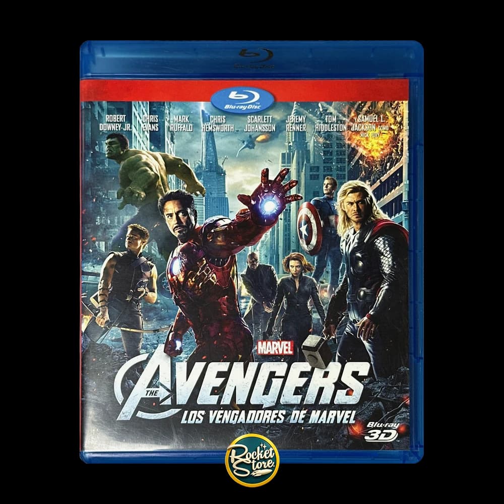 Blu-ray 3D Avengers: Los Vengadores de Marvel