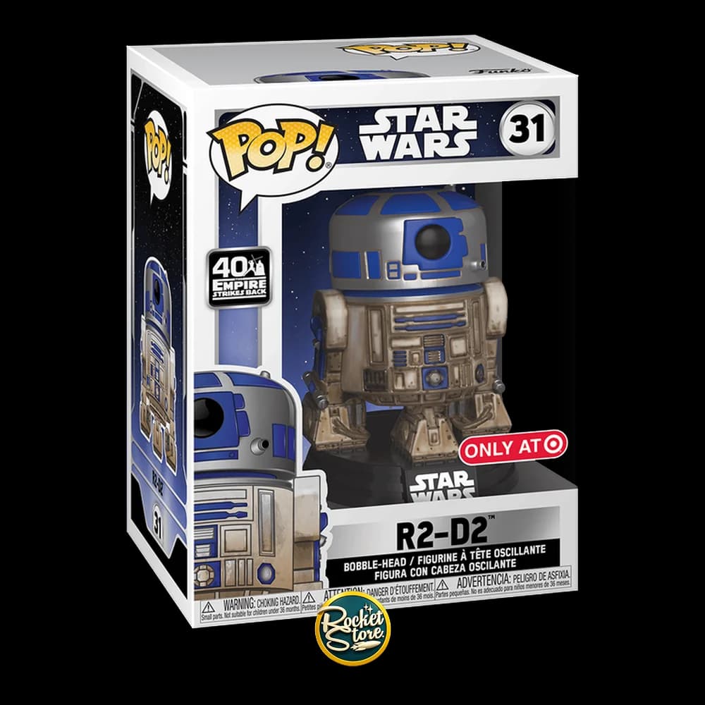 Funko Pop! Star Wars #31 - R2-D2 (Dagobah, Target Exclusive)