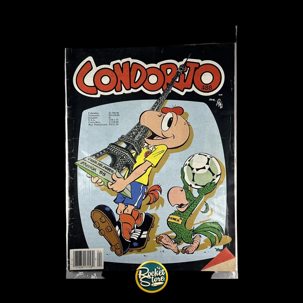 Revista Condorito N° 488 - Especial Mundial Francia 98