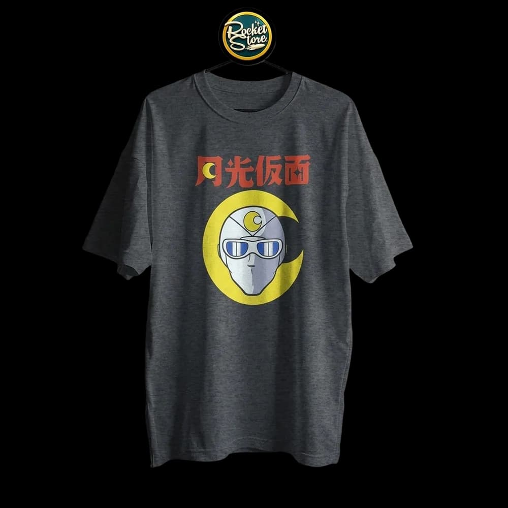 Camiseta Capitán Centella - Máscara Luna Creciente Negro - Foto 2