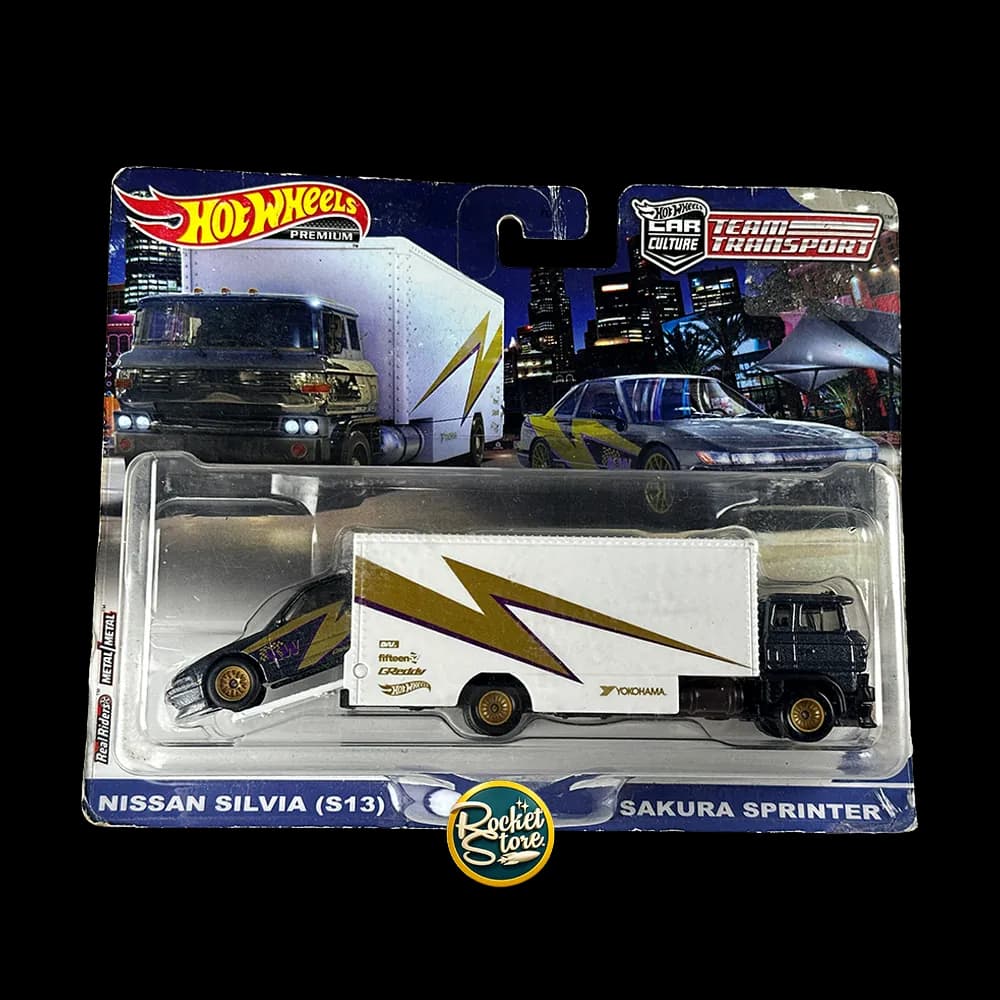 Hot Wheels Nissan Silvia (S13) & Sakura Sprinter