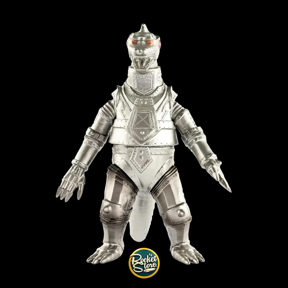 Figura Kaiju Mechagodzilla 1974 Plateado (7 Pulgadas)