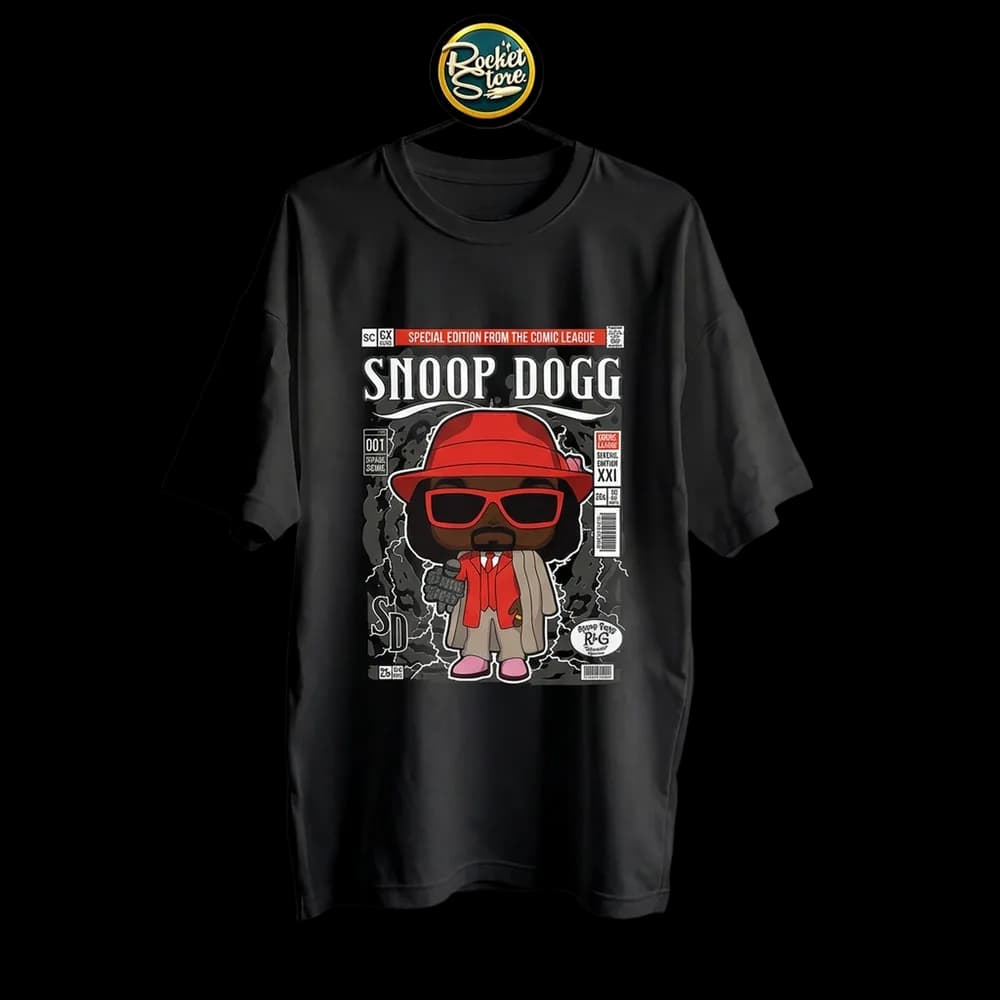 Camiseta Snoop Dogg - Comic League Special Edition