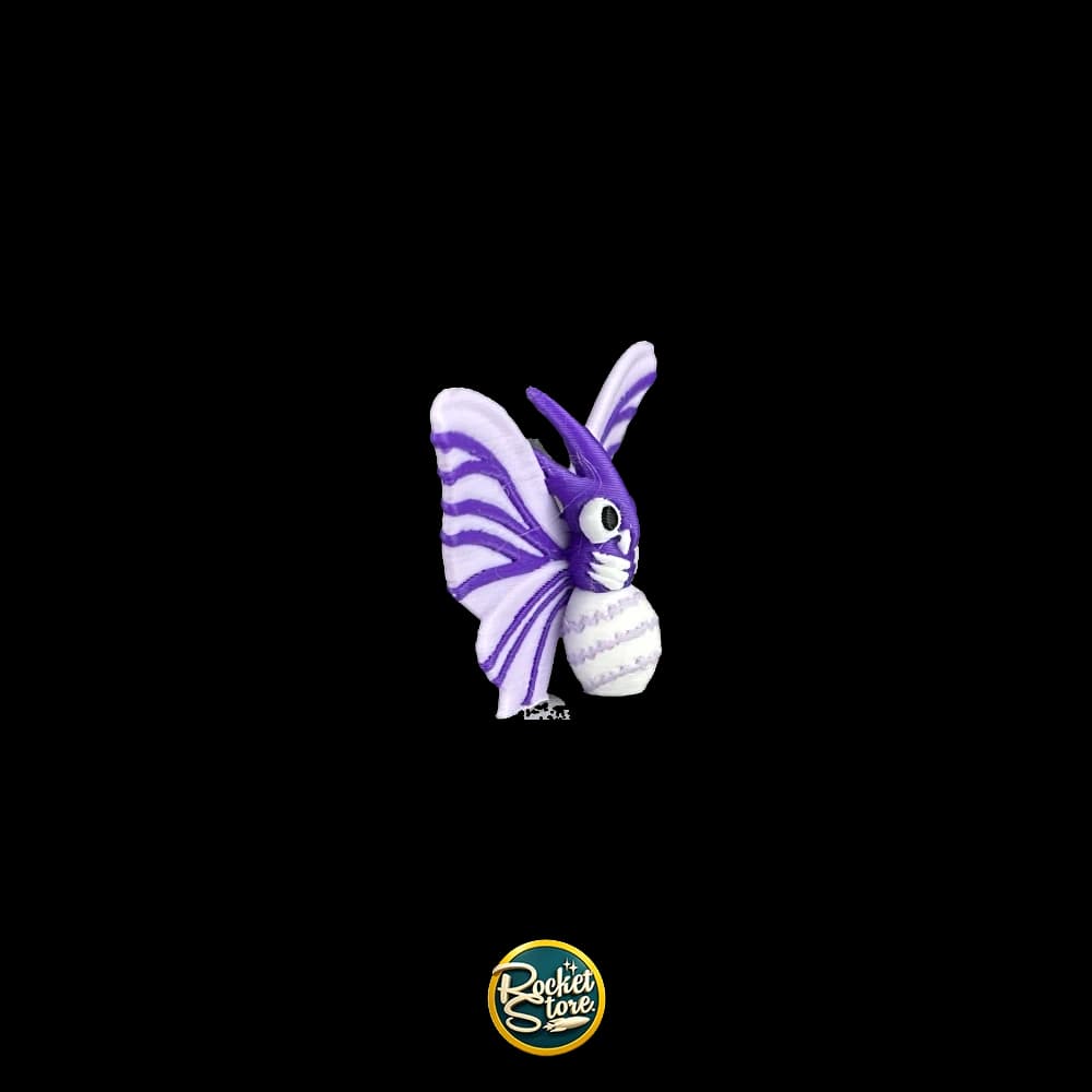 Figura Pokémon Venomoth #049 - Impresión 3D 2"