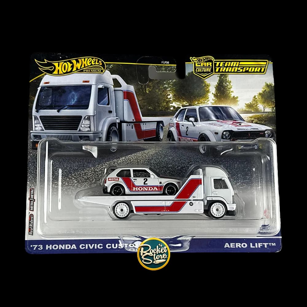 Hot Wheels '73 Honda Civic Custom & Aero Lift
