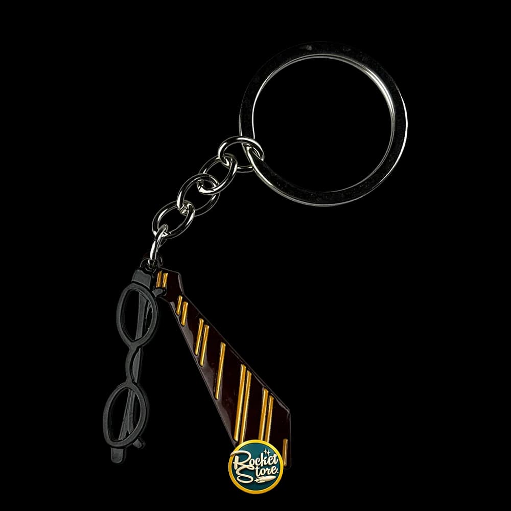 Llavero metalico Harry Potter corbatas