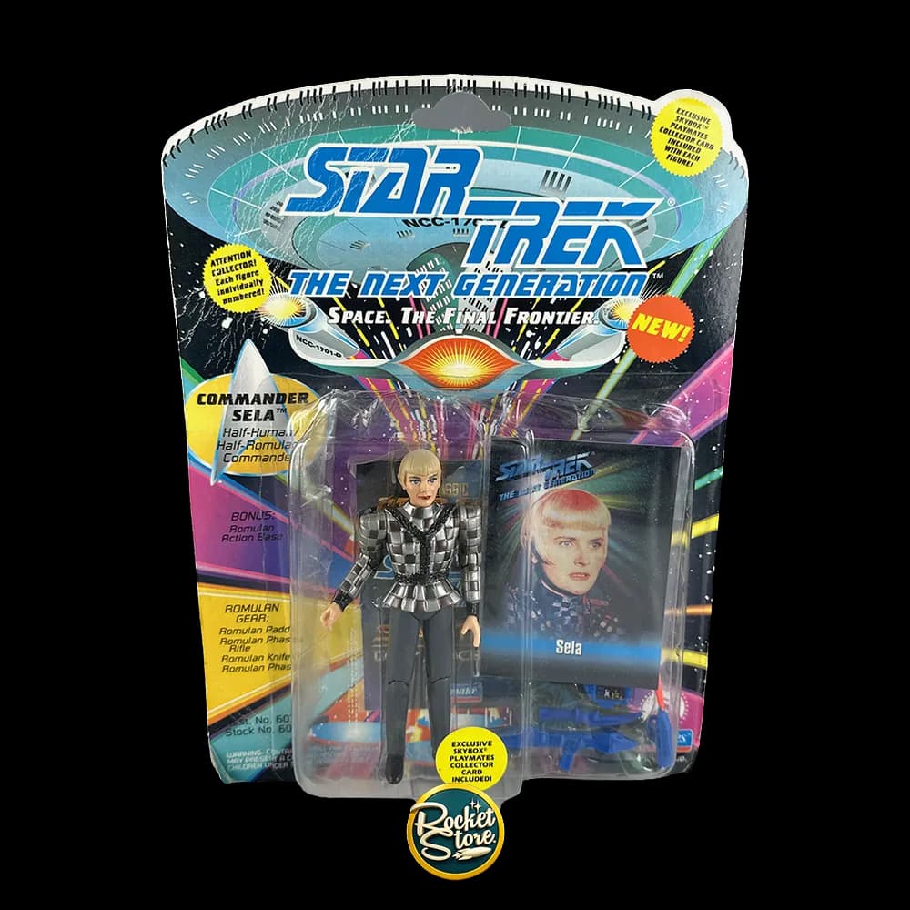 Figura Star Trek TNG Commander Sela Escala 7pul
