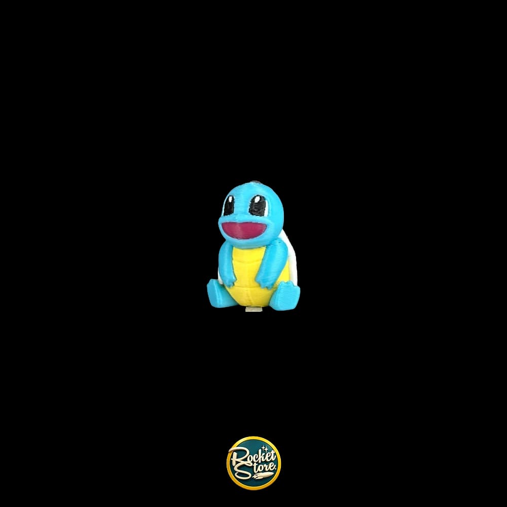 Figura Pokémon Squirtle #007 - Impresión 3D 2"