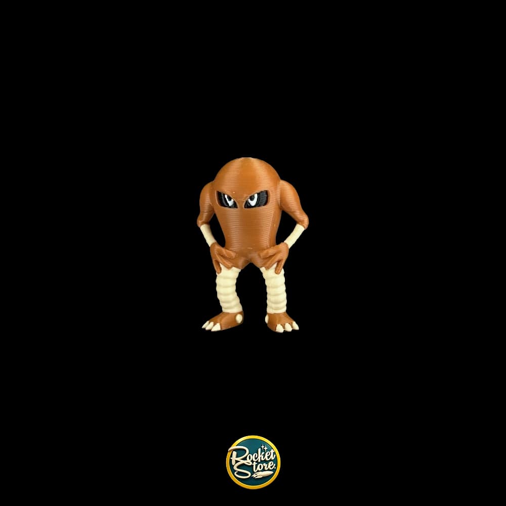 Figura Pokémon Hitmonlee #106 - Impresión 3D 2"