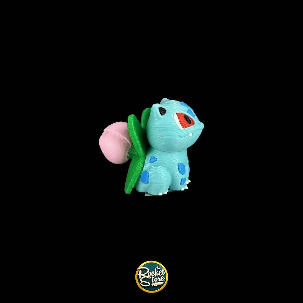 Figura Pokémon Bulbasaur #001 - Impresión 3D 2"