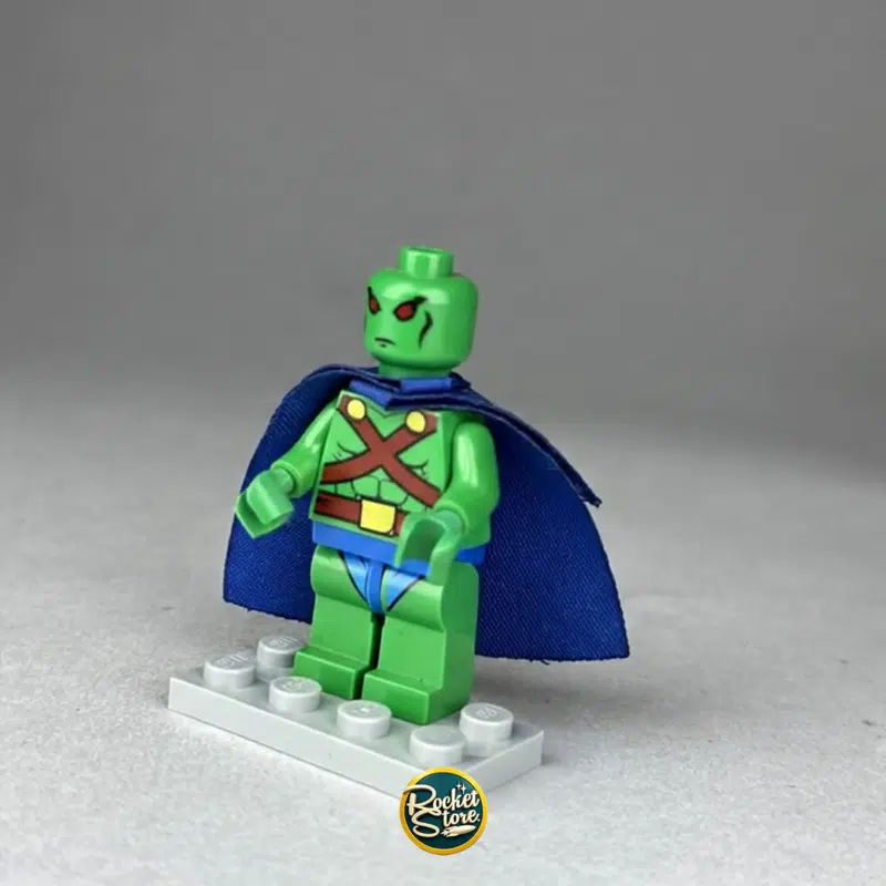 Minifigura tipo LEGO DC Comics Martian Manhunter Variante