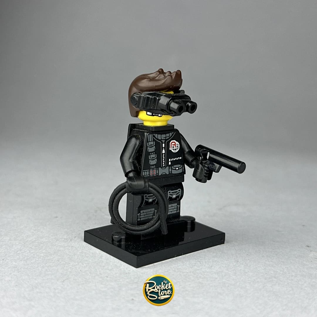 Minifigura LEGO Agente Secreto con Visor Nocturno Serie 16