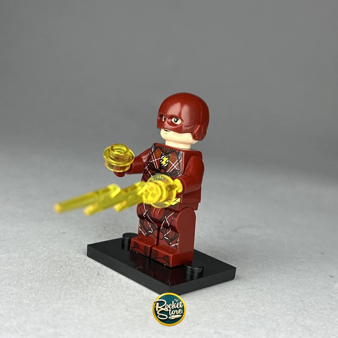 Minifigura tipo LEGO DC Comics The Flash Rayo de Fuerza de Velocidad