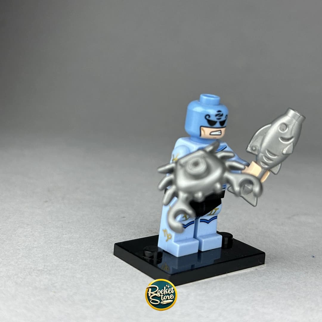 Minifigura LEGO Zodiac Master con Pistola The LEGO Batman Movie