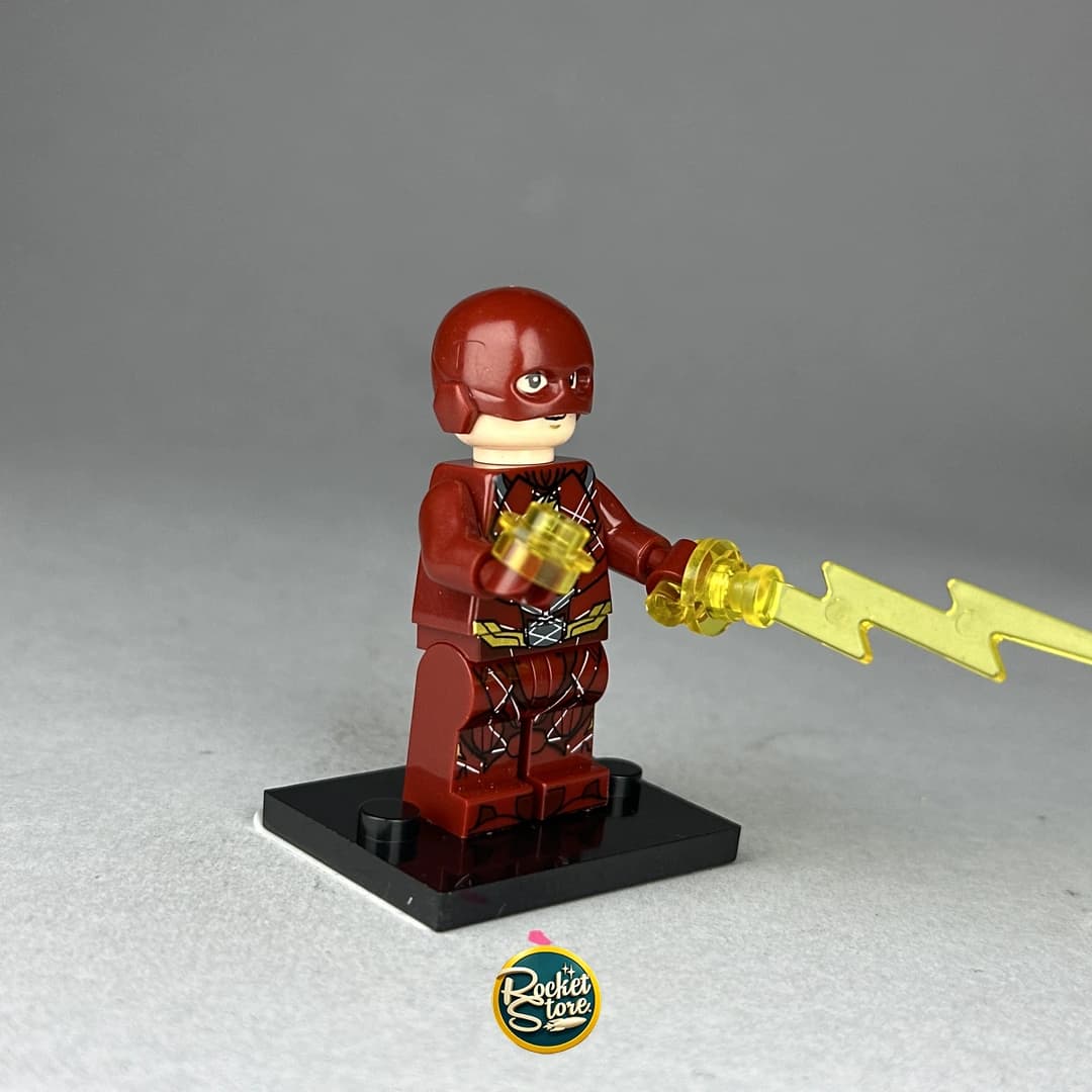 Minifigura tipo LEGO DC Comics The Flash Rayo de Fuerza de Velocidad