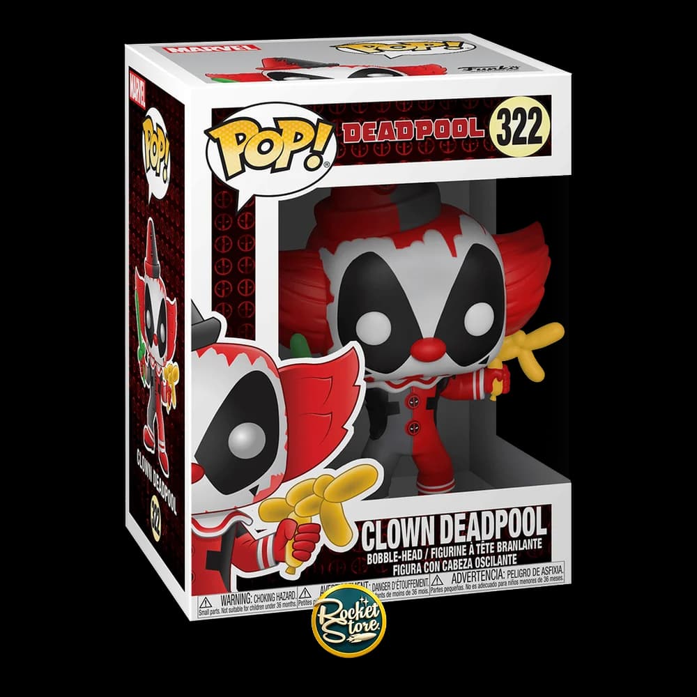 Pop 322 Clown Deadpool - Foto 1