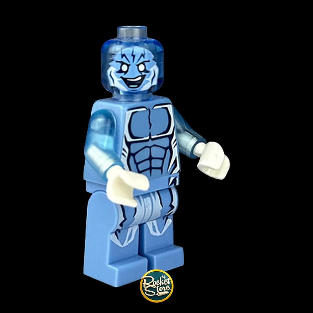 Minifigura LEGO Criatura de Hielo Traslúcida Serie 16