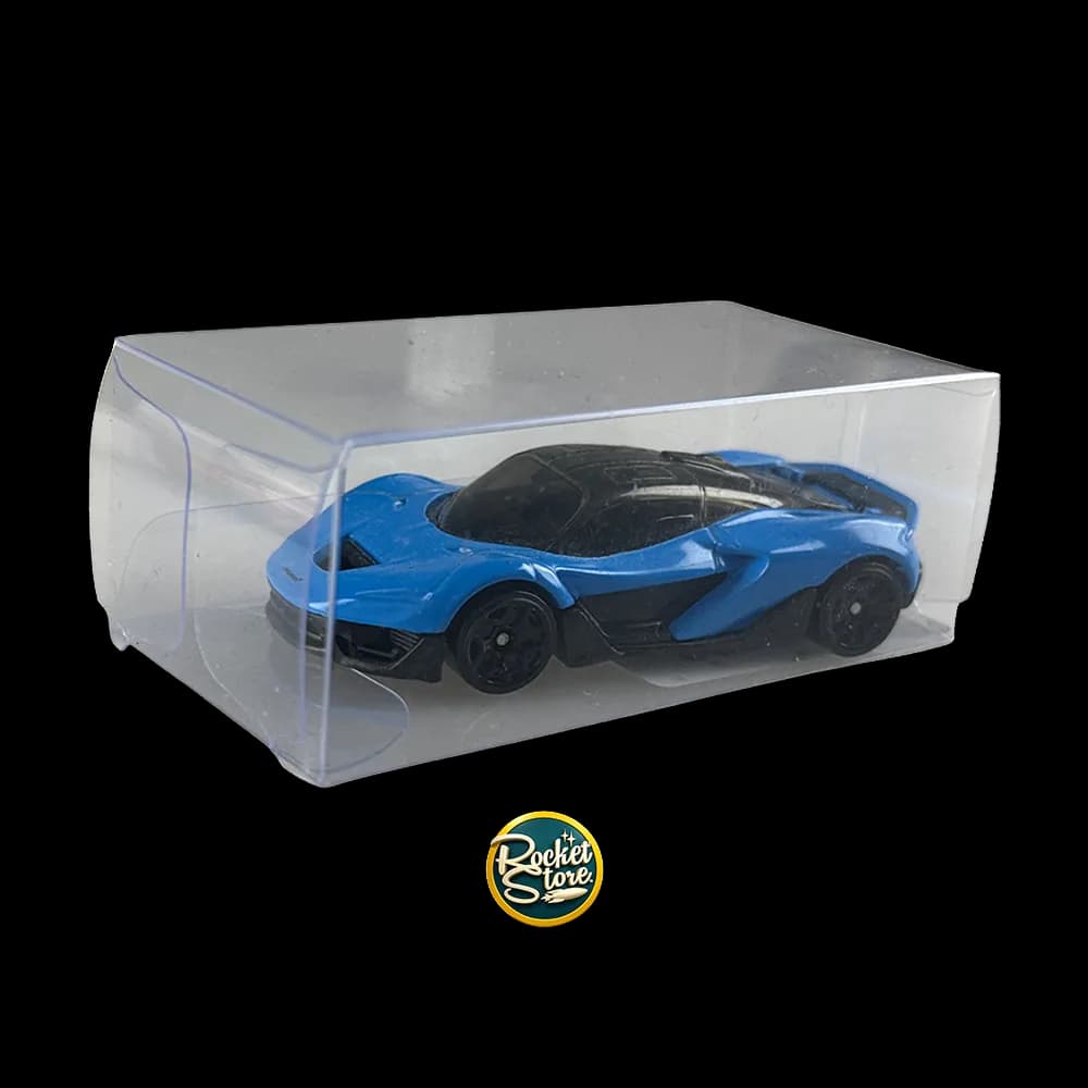 McLaren Azul en Caja Protectora