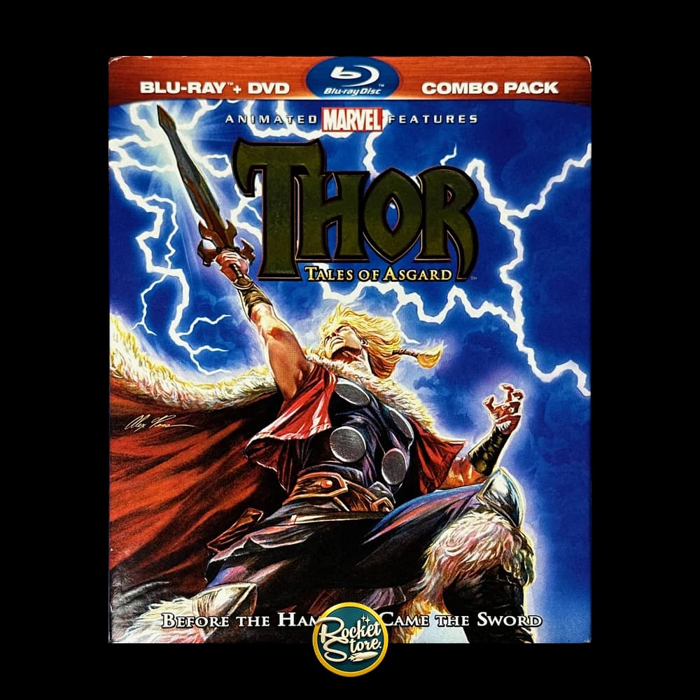 Blu-ray + DVD Thor: Tales of Asgard (Marvel Animated Features) - portada