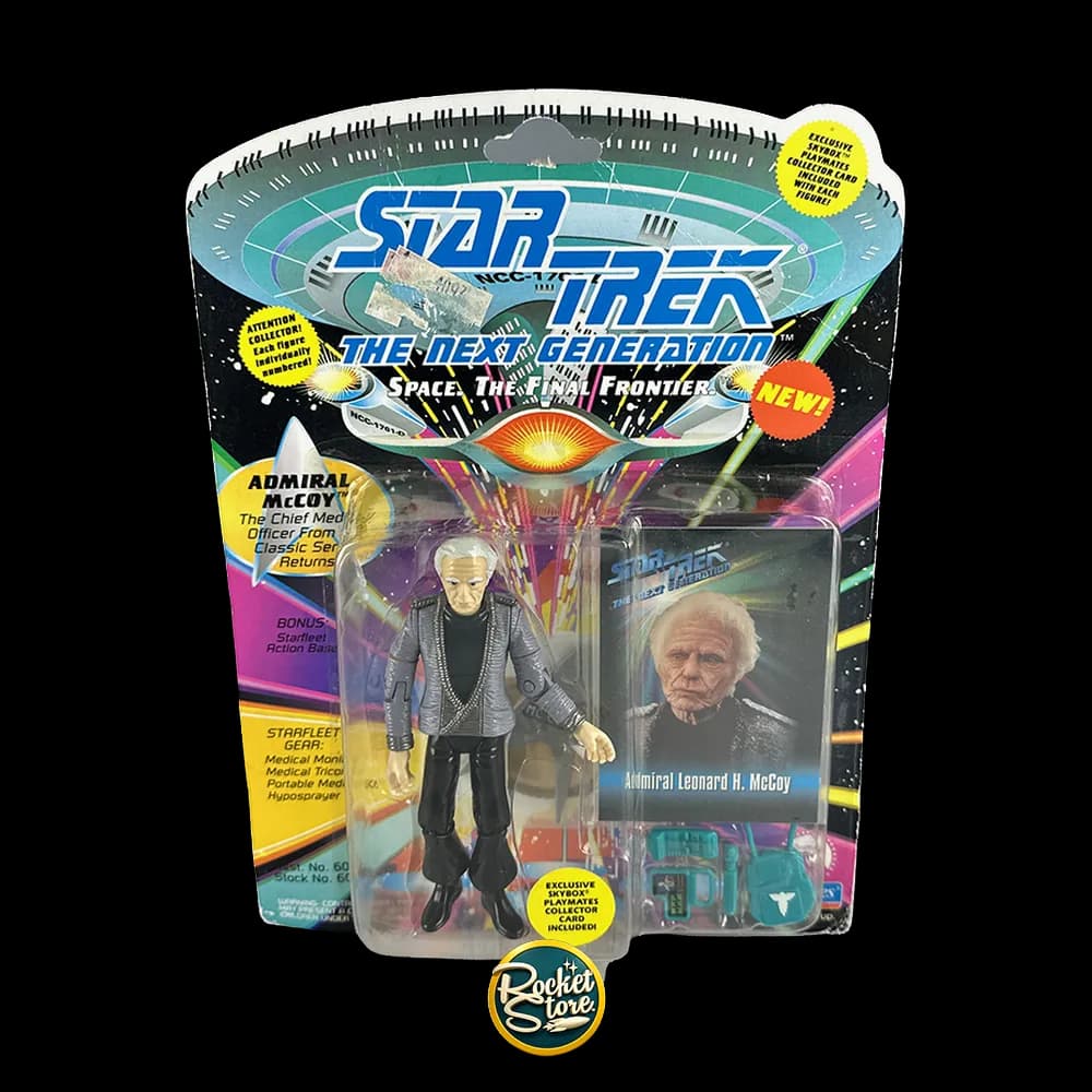 Figura Star Trek TNG Admiral McCoy Escala 7pul