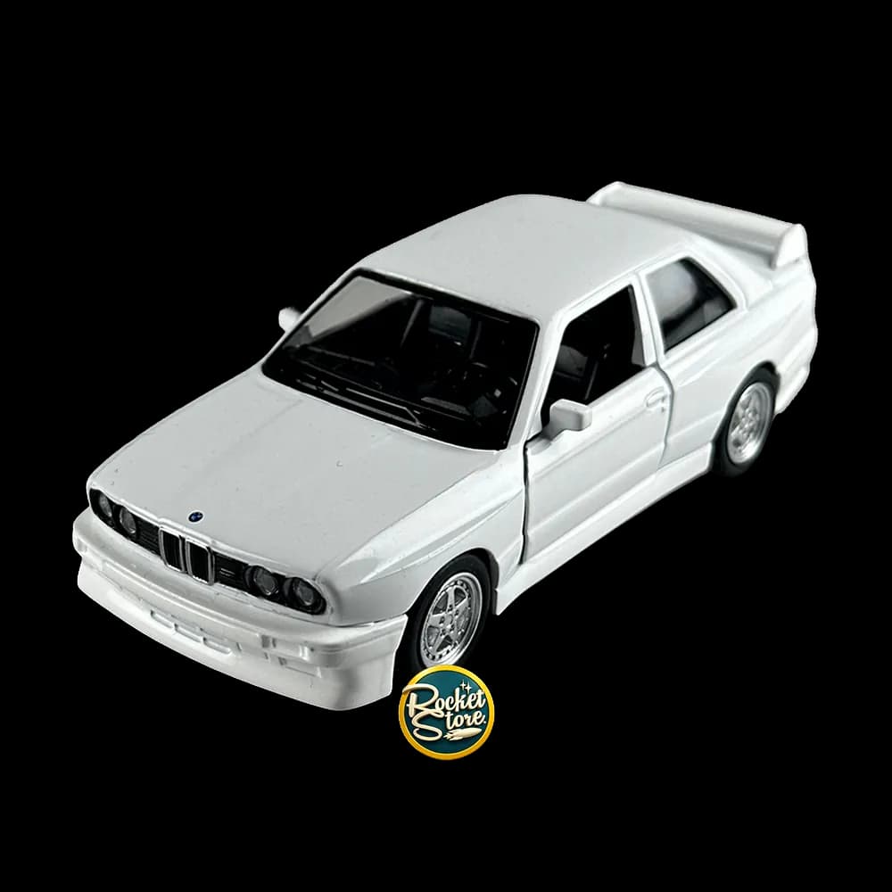 Burago BMW M3 E30 Blanco Escala 1:43