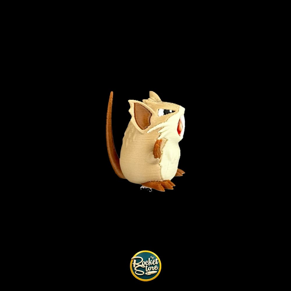Figura Pokémon Raticate #020 - Impresión 3D 2"