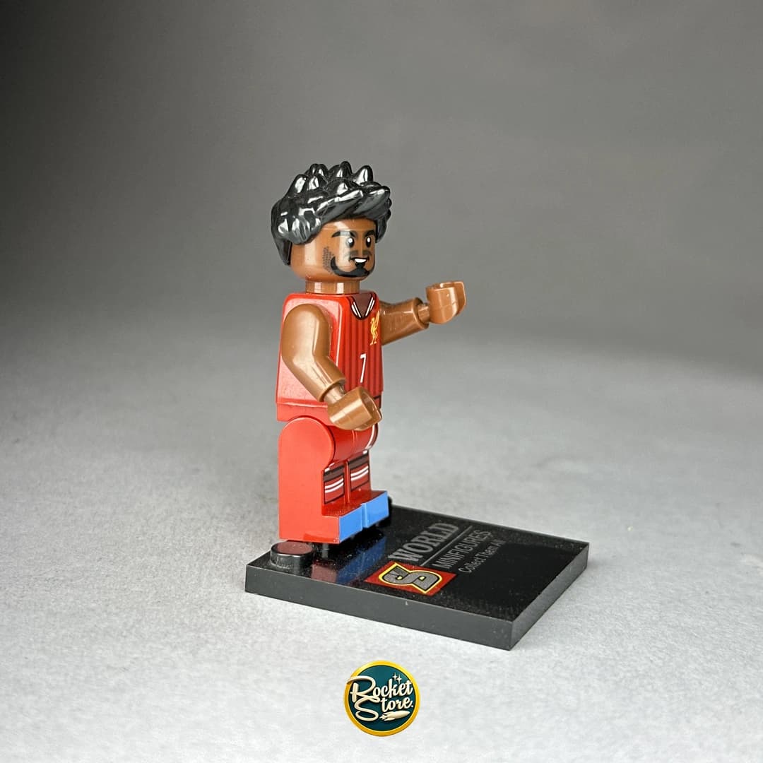 Minifigura tipo LEGO Luis Díaz #7 Liverpool