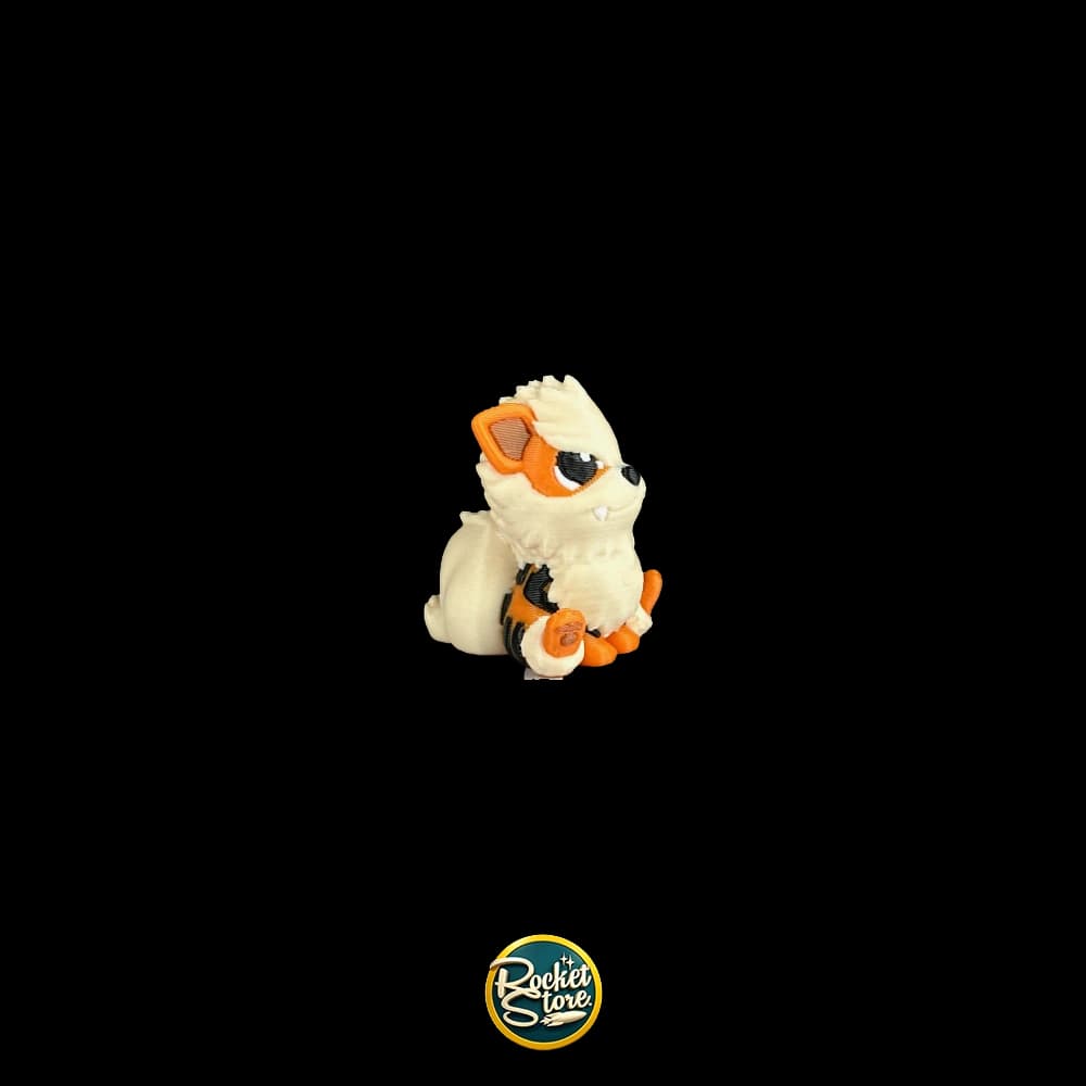 Figura Pokémon Arcanine #059 - Impresión 3D 2"