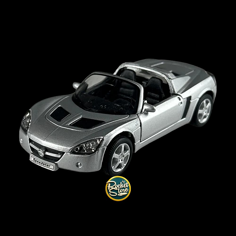 Opel Speedster Plateado Escala 1:32